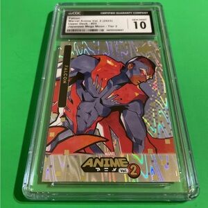 2023  UD MARVEL ANIME VOL. 2  #23 Falcon Japanese Mega Moon CGC 10